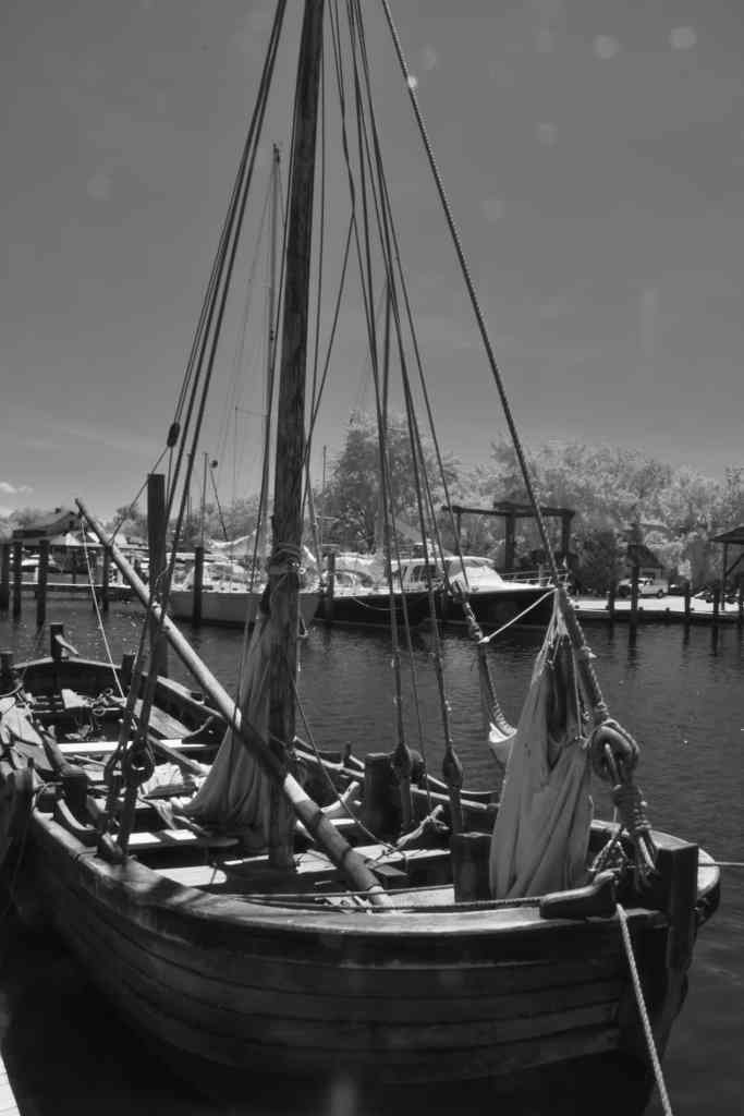 Haunted Harbor St. Michaels, Maryland Infrared Photography